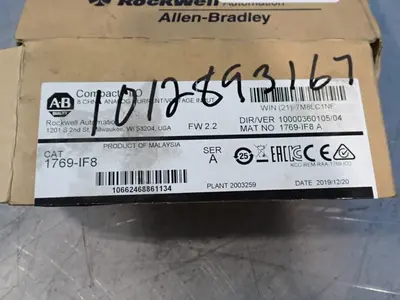 NEW 2020 ALLEN BRADLEY 1769IF8