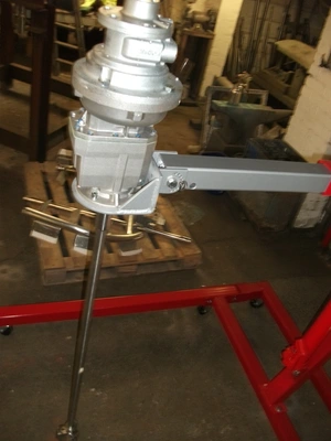 R&B Med Visc Air Drum Stirrer .57/1.1 kW