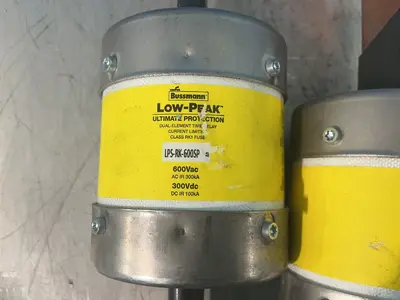 Used BUSSMANN LPSRK600SP Fuses Ohio US | HGR 24 #1763104