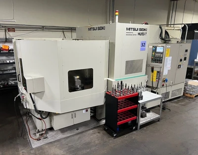 2017 MITSUI SEIKI HU50-T Horizontal Machining Centers | Toolquip, Inc. (1)