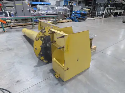 Contrx 2 Ton 4000 Lb Free Standing Jib Crane 14' Span 12' Height Under Beam
