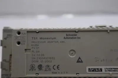 Schneider Electric 170ADM35010 PLC I/O Base 24VDC-16PT IN/OUT #4103