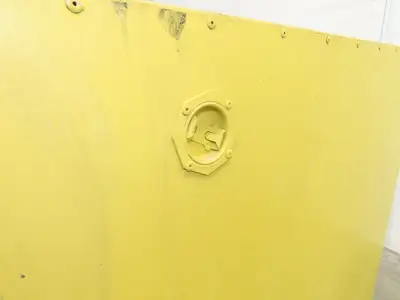 Eagle 1928 Flammable Safety Cabinet 55 Gallon In Use Horizontal Drum