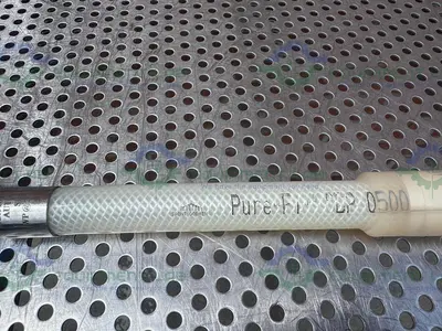 USED SAINT GOBAIN SBP 0500 PURE FIT 18" HOSE W/ 1/2" SANITARY FITTING
