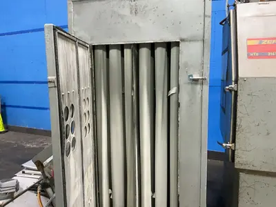Used ZERO MFG BNP 220 Blast Room (Manual Booth) Ohio US | HGR 24 #1323846