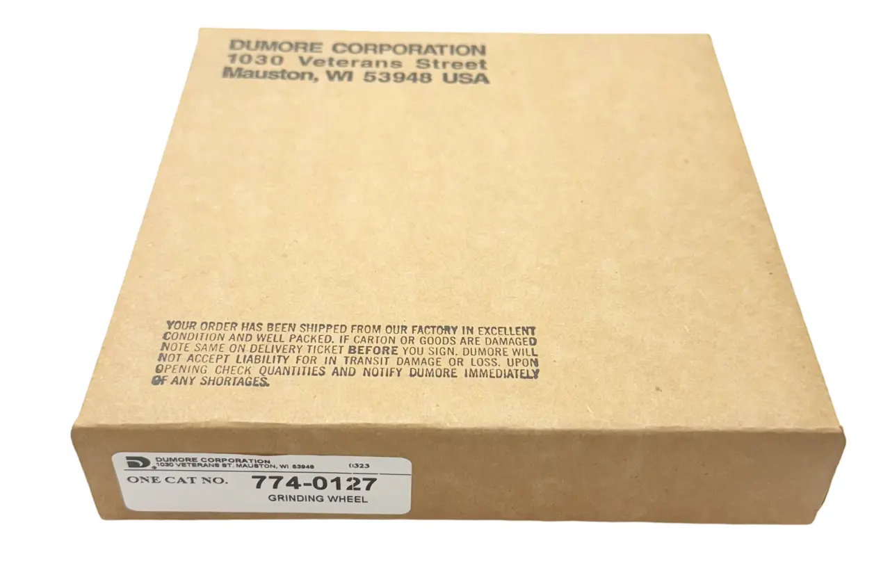 Dumore 6" x 1/2" x 1/2" Grinding Wheel Silicon Carbide 46 Grit