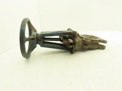 DeZurik 9259809 3" Knife Gate Valve 304 SS Rising Stem Fig. 825
