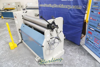 New | in-Stock BAILEIGH PR-403 Plate Bending Rolls including Pinch California US | Sterling Machinery Exchange #1465799
