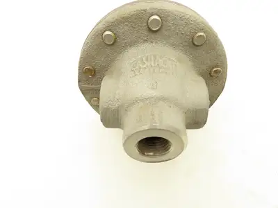 Cash Acme TYPE FR-6 Back Pressure Valve 200-600 PSI -20°F Min. Temp. 1/2" NPT
