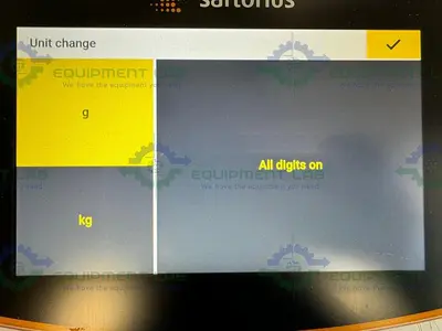 USED SARTORIUS CUBIS MCA70200S-2S00-0 PRECISION HIGH-CAPACITY BALANCE, 70,200 G X 1 G