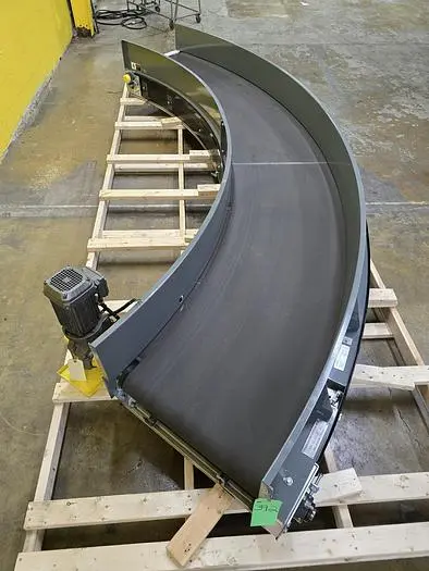 Used 2022 TRANSNORM BELTED CURVE CONVEYOR Belt Conveyors Wisconsin US | Packer City Sales #1297934