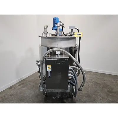 Used 65 Gallon Stainless Steel Insulated Thermal Sanitary Mix Tank Kettle