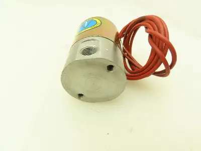 Honeywell Skinner V5L44870 Solenoid Valve 2-Way NC 75 PSI 120V Coil 1/8" NPT SS