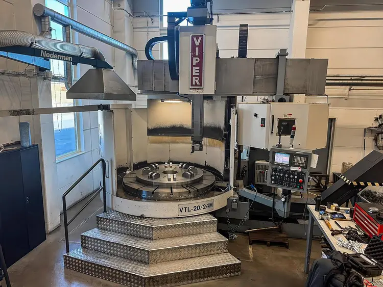 Used 2008 VIPER 20/24 M Vertical Boring Mills (incld VTL) Georgia US | Shub Machinery #356109