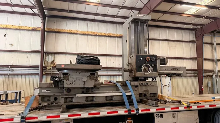 Used 1980 KURAKI KBT-1003W Horizontal Table Type Boring Mills New York US | Prime Machinery #1408907