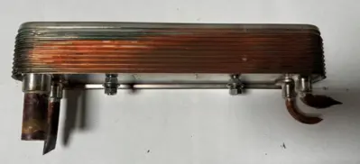 Kelvion Brazed Plate Heat Exchanger WP AE 22-20, 450 PSI