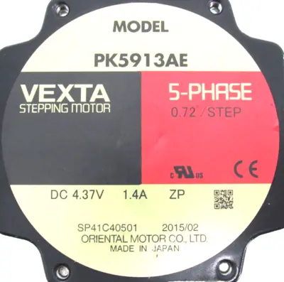 NEW ORIENTAL MOTOR PK5913AE STEPPING MOTOR