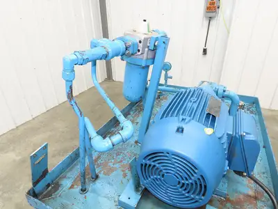 Vickers/Frontier Hydraulic Power Unit 60 Gallon 21gpm 2500psi 10Hp 230/460V 3PH