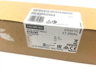 NEW SIEMENS SIMATIC ET 200AL DIGITAL OUTPUT MODULE 8X24VDC/2A