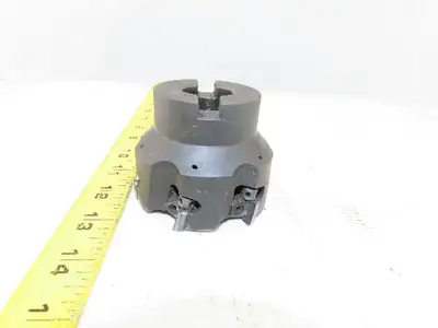 RK Tool SMC3006-14130 Indexable Face Mill Cutter 6-Insert 3" RH 1" Arbor