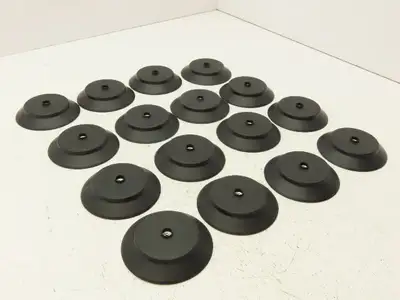 758060 Round Female Vacuum Cup 3/8-24 Thread 3.75" OD Lot of 16