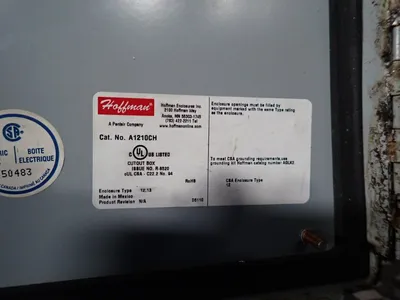 Used STATIC CONTROLS CORP. 0920E Electrical Controls | HGR 24 #747607