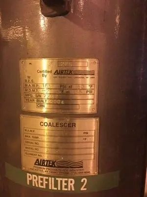 USED AIRTEK / PARKER TWB 2000