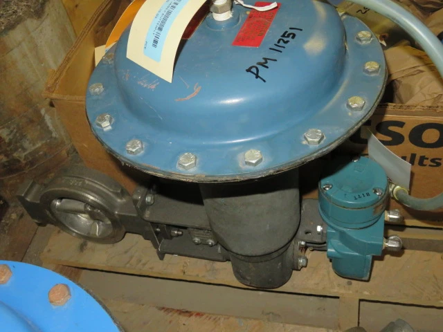 Jamesbury 4"-150  Butterfly Valve with Pneumatic Actuator  , Unused