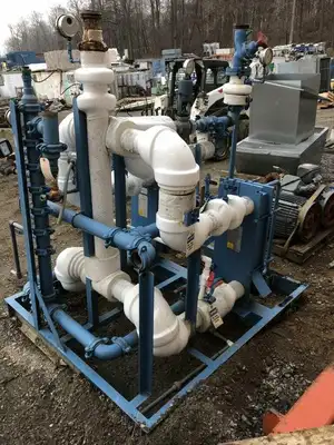 Alfa-Laval M6-FG Skid-Mounted Double Plate Heat Exchanger System