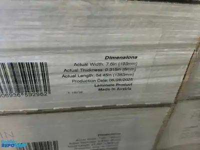 Pallet of 52 cases of Engineered Floors Puregrain Renew Laminate Flooring-7”x54”-  Approximately...