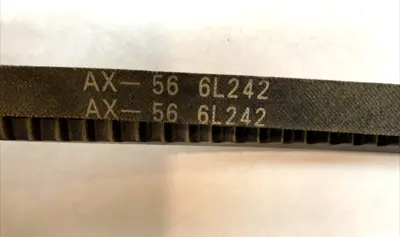 6L242 | AX-56  Cogged V-Belt - New Other
