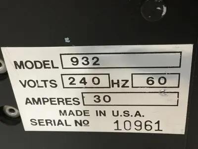 USED GAMMAFLUX 932
