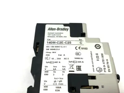 USED ALLEN-BRADLEY SER. C MOTOR PROTECTION CIRCUIT BREAKER