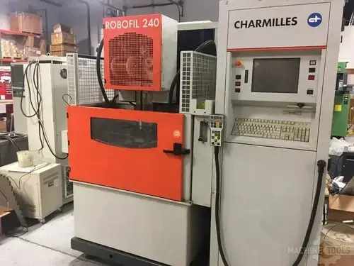 Used 2003 AGIECHARMILLES ROBOFIL 240 Wire EDM Arizona US | KD Machinery #71058
