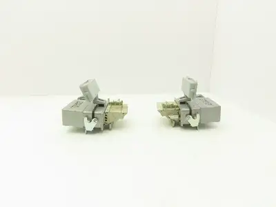 Phoenix Contact 24-Pin 16A Male Female Connector HC-KA Terminals Lot of 4