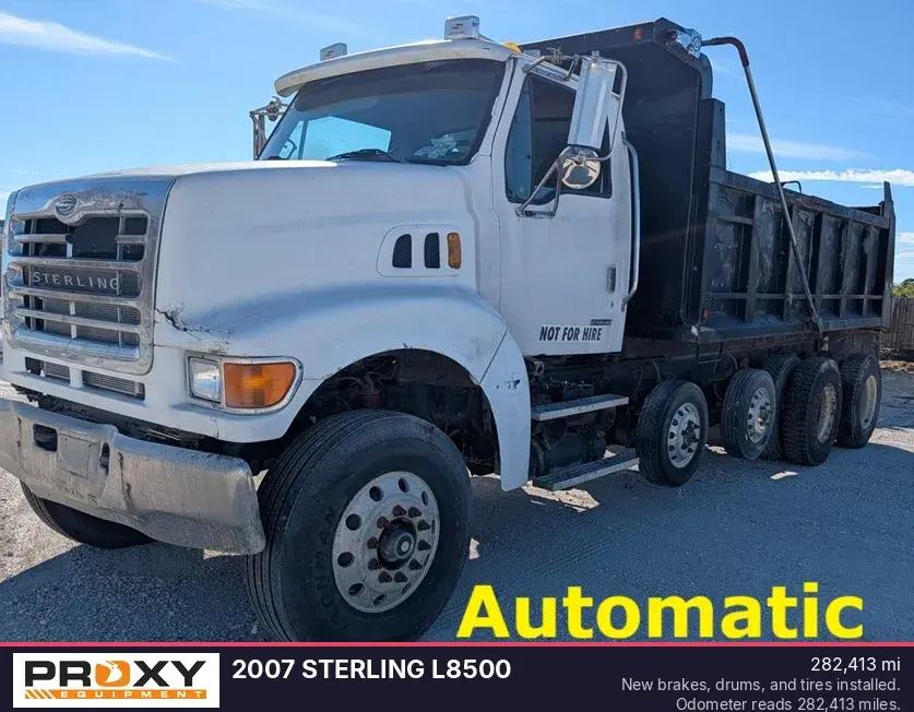 Used 2007 STERLING L8500 Dump trucks Louisiana US | Proxy Equipment #1379818