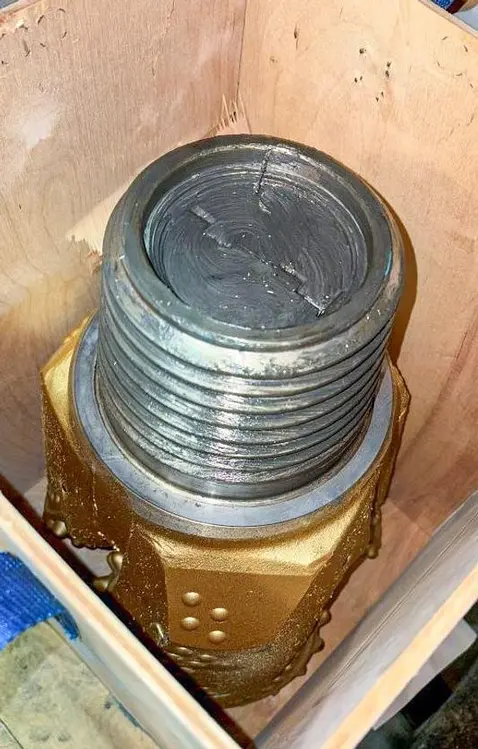 Used SANDVIK 0041595-01 TRI-CONE BIT Construction Equipment Parts Pennsylvania US | East West Machinery & Drilling #1417848