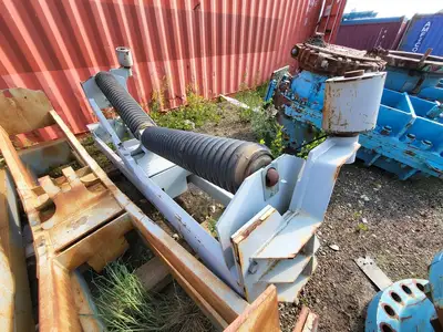 8ft. Conveyor V-Return Idler w/ Rubber Rollers