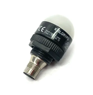 USED BANNER ENGINEERING EZ-LIGHT: 3-COLOR GENERAL PURPOSE INDICATOR PNP M12, 78925