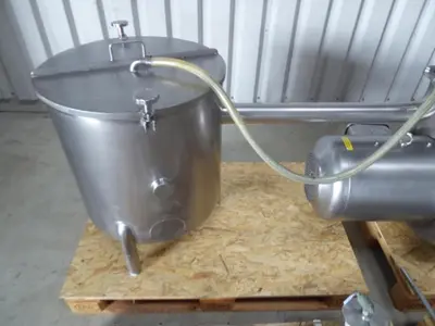 Westfalia CNB 130-01-076 bacteria separator, 316SS.