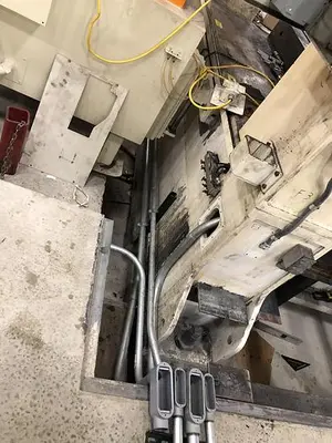 Used AIDA NST-S2-4000(1) 365-180 Straight Side Presses Michigan US | Midwest Press and Automation #1503620