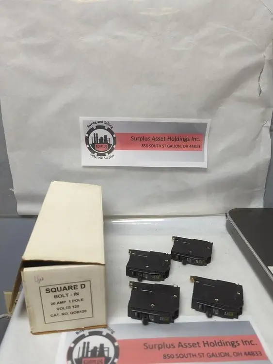 Used SQUARE D QOB120 Switchgears Ohio US | Surplus Asset Holdings #1185623