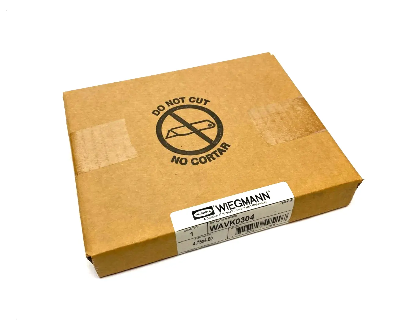 NEW HUBBELL WIEGMANN LOUVER VENT PLATE KIT 4.75 X 4.50