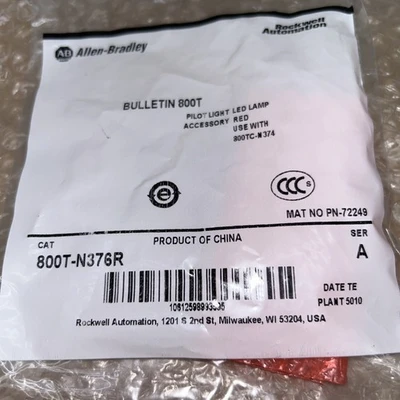 NEW Allen-Bradley 800TN376R
