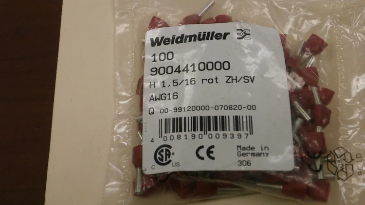 New | in-Stock Weidmuller 9004410000 Cable & Wire Arizona US | ASSET CONVERSION SPECIALISTS, INC. #306113