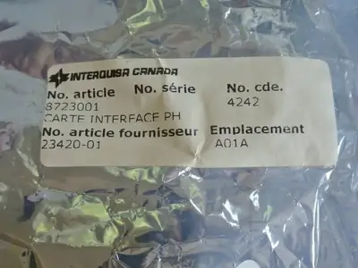 New | in-Stock ROSEMOUNT ANALYTICAL 23420-01 Misc Electrical & Power Parts British Columbia CA | Lenmark #1743378