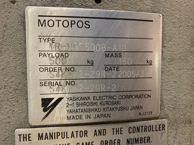 Used 2005 YASKAWA MOTOMAN YASKAWA MOTOMAN EA1400N Robots Michigan US | Aucto #1332110