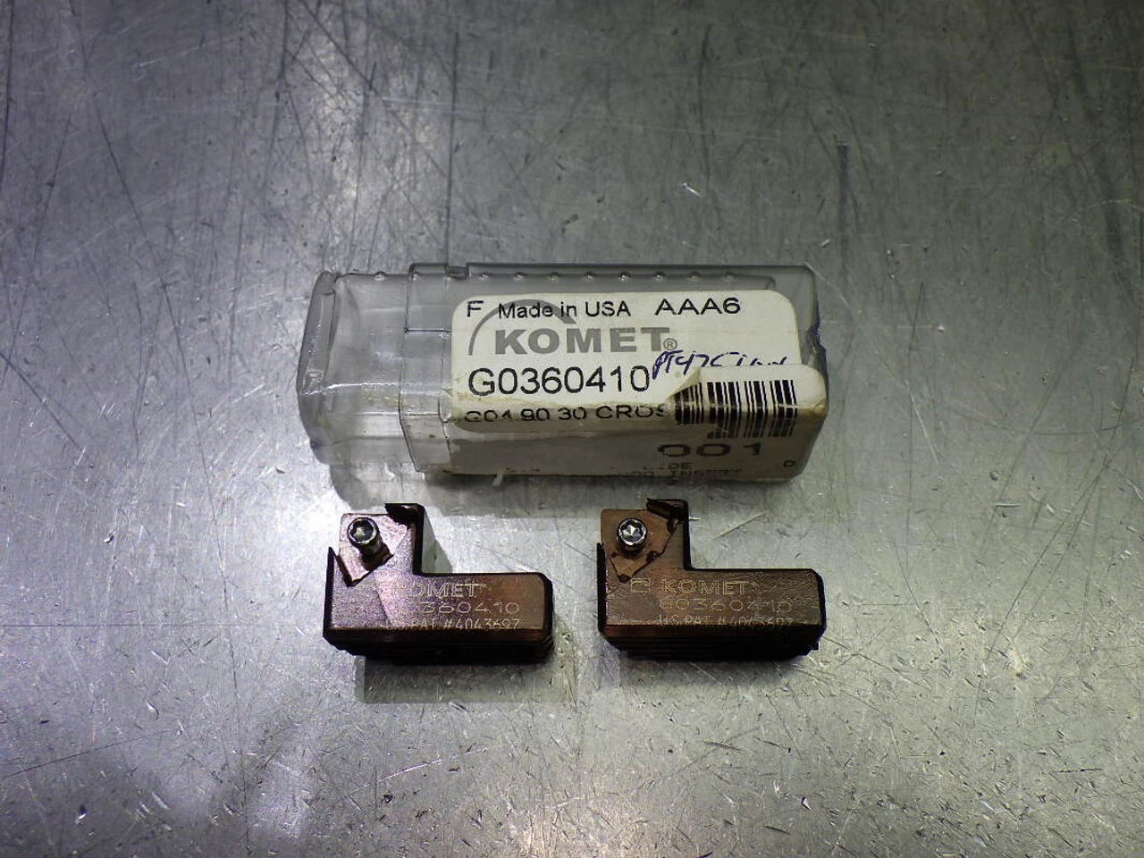 Komet Roughing Boring Head Insert Wings QTY2 G0360410 (LOC2488B)