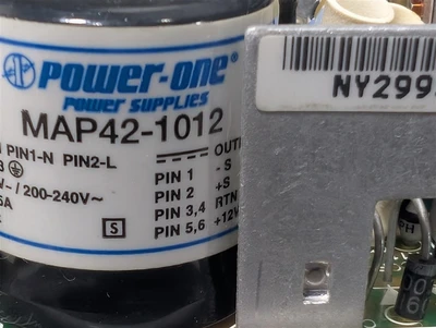 Power-One MAP42-1012 Power Supply Module 12VDC 3.4A Used