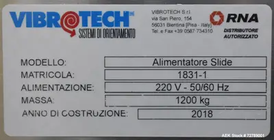USED MARCHESINI LINE 1